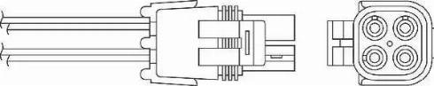 BorgWarner (BERU) OZH161 - Lambda zonde adetalas.lv