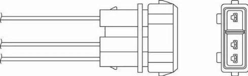 BorgWarner (BERU) OZH131 - Lambda zonde adetalas.lv