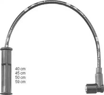 BorgWarner (BERU) ZEF1186 - Augstsprieguma vadu komplekts adetalas.lv