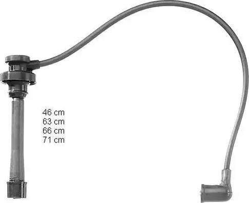 BorgWarner (BERU) ZEF887 - Augstsprieguma vadu komplekts adetalas.lv