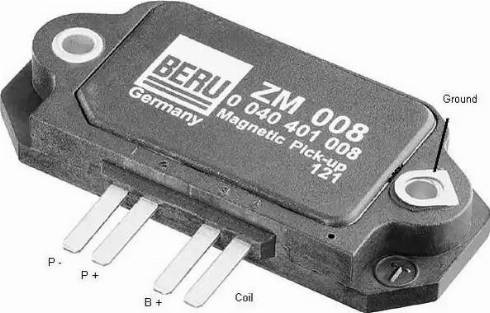 BorgWarner (BERU) ZM008 - Komutators, Aizdedzes sistēma adetalas.lv