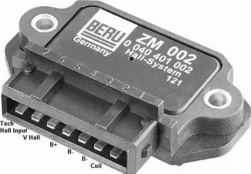 BorgWarner (BERU) ZM002 - Komutators, Aizdedzes sistēma adetalas.lv