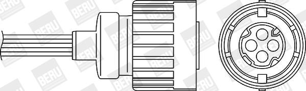 BERU by DRiV OZH036 - Lambda zonde adetalas.lv