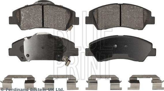 Blue Print ADBP420143 - Bremžu uzliku kompl., Disku bremzes adetalas.lv