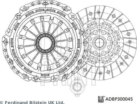 Blue Print ADBP300045 - Sajūga komplekts adetalas.lv