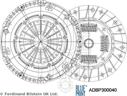 Blue Print ADBP300040 - Sajūga komplekts adetalas.lv