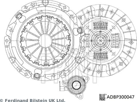 Blue Print ADBP300047 - Sajūga komplekts adetalas.lv