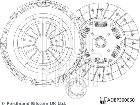 Blue Print ADBP300060 - Sajūga komplekts adetalas.lv