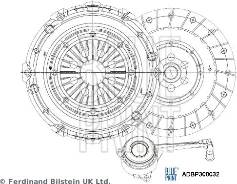 Blue Print ADBP300032 - Sajūga komplekts adetalas.lv