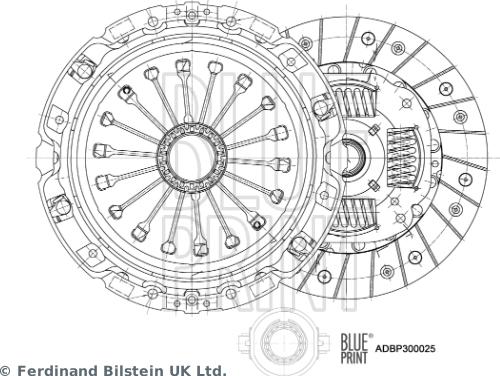 Blue Print ADBP300025 - Sajūga komplekts adetalas.lv