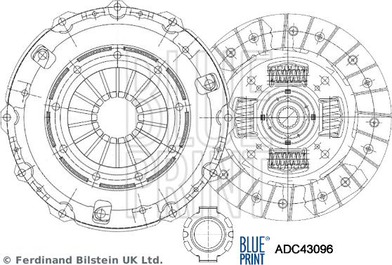 Blue Print ADC43096 - Sajūga komplekts adetalas.lv