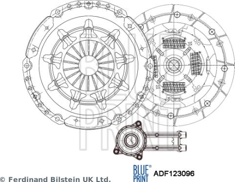 Blue Print ADF123096 - Sajūga komplekts adetalas.lv