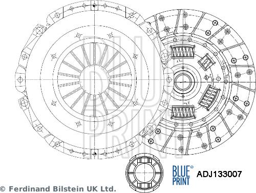 Blue Print ADJ133007 - Sajūga komplekts adetalas.lv