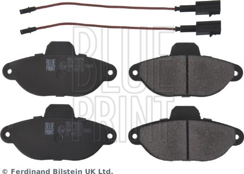 Blue Print ADL144206 - Bremžu uzliku kompl., Disku bremzes adetalas.lv