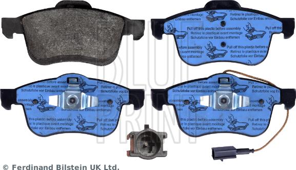 Blue Print ADL144215 - Bremžu uzliku kompl., Disku bremzes adetalas.lv