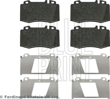 Blue Print ADU174214 - Bremžu uzliku kompl., Disku bremzes adetalas.lv