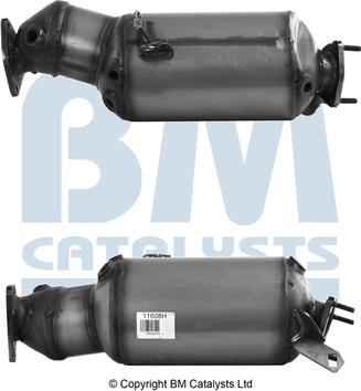 BM Catalysts BM11608H - Nosēdumu / Daļiņu filtrs, Izplūdes gāzu sistēma adetalas.lv