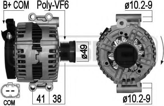 BMW 12317555926 - Ģenerators adetalas.lv