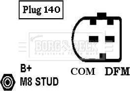 Borg & Beck BBA3002 - Ģenerators adetalas.lv