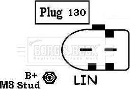 Borg & Beck BBA3011 - Ģenerators adetalas.lv