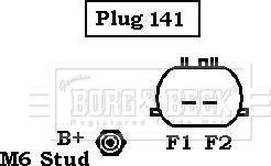 Borg & Beck BBA2981 - Ģenerators adetalas.lv