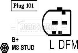 Borg & Beck BBA2911 - Ģenerators adetalas.lv