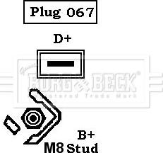 Borg & Beck BBA2661 - Ģenerators adetalas.lv