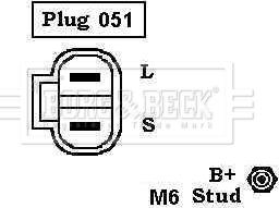 Borg & Beck BBA2639 - Ģenerators adetalas.lv