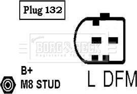 Borg & Beck BBA2484 - Ģenerators adetalas.lv