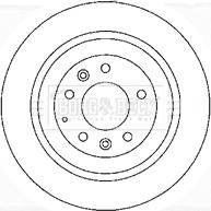 Japanparts DP-328 - Bremžu diski adetalas.lv