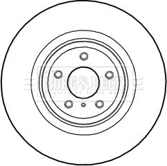 BOSCH 986479553 - Bremžu diski adetalas.lv