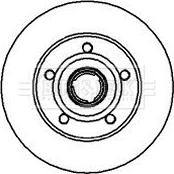 Brembo 08 6911 10 - Bremžu diski adetalas.lv