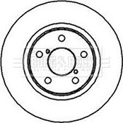 Kavo Parts BR-8208 - Bremžu diski adetalas.lv