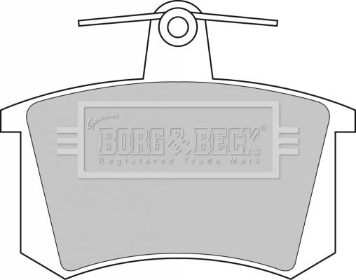 Borg & Beck BBP1503 - Bremžu uzliku kompl., Disku bremzes adetalas.lv