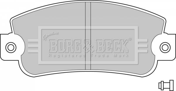 Borg & Beck BBP1094 - Bremžu uzliku kompl., Disku bremzes adetalas.lv