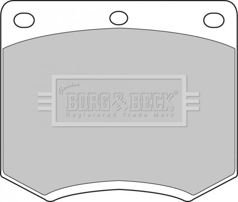 Borg & Beck BBP1095 - Bremžu uzliku kompl., Disku bremzes adetalas.lv