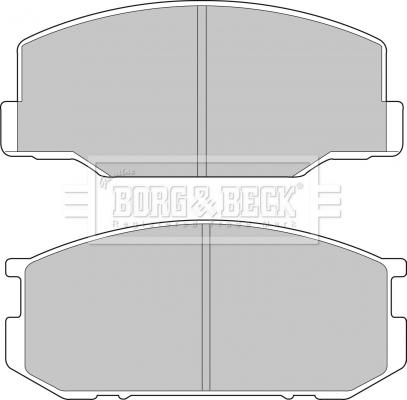 Borg & Beck BBP1196 - Bremžu uzliku kompl., Disku bremzes adetalas.lv