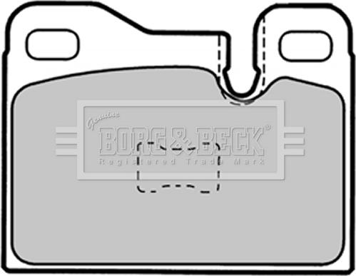 Borg & Beck BBP1337 - Bremžu uzliku kompl., Disku bremzes adetalas.lv