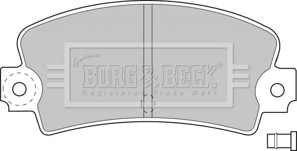 Borg & Beck BBP1233 - Bremžu uzliku kompl., Disku bremzes adetalas.lv