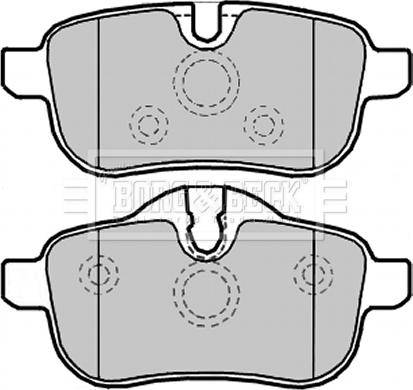 DJ Parts BP2516 - Bremžu uzliku kompl., Disku bremzes adetalas.lv