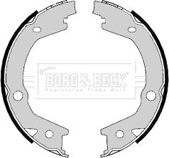 Borg & Beck BBS6406 - Bremžu loku kompl., Stāvbremze adetalas.lv