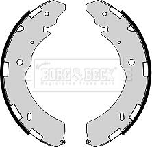 Borg & Beck BBS6435 - Bremžu loku komplekts adetalas.lv