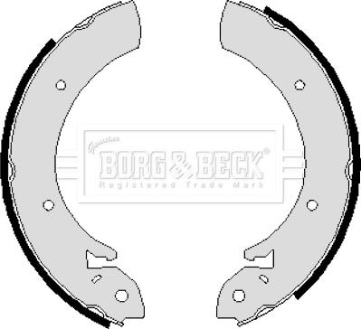 Borg & Beck BBS6055 - Bremžu loku komplekts adetalas.lv