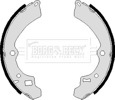 Borg & Beck BBS6069 - Bremžu loku komplekts adetalas.lv