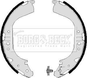 Borg & Beck BBS6004 - Bremžu loku komplekts adetalas.lv