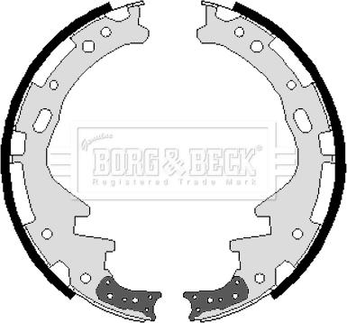 Borg & Beck BBS6003 - Bremžu loku komplekts adetalas.lv