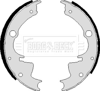 Borg & Beck BBS6021 - Bremžu loku komplekts adetalas.lv