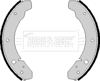 Borg & Beck BBS6141 - Bremžu loku komplekts adetalas.lv