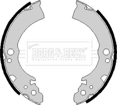 Borg & Beck BBS6163 - Bremžu loku komplekts adetalas.lv