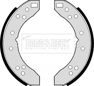 Borg & Beck BBS6171 - Bremžu loku komplekts adetalas.lv